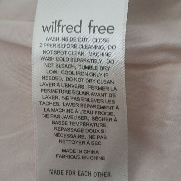 Wilfred Free Women's Pants Brennan Utility Carpenter Cargo Double Knee High Rise - Picture 7 of 10